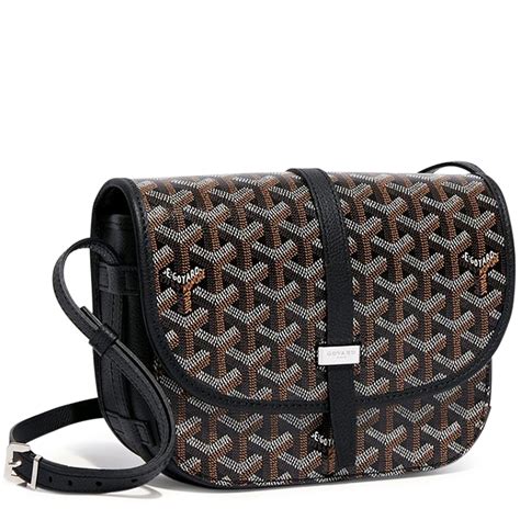 goyard messenger bag black|goyard bag price list.